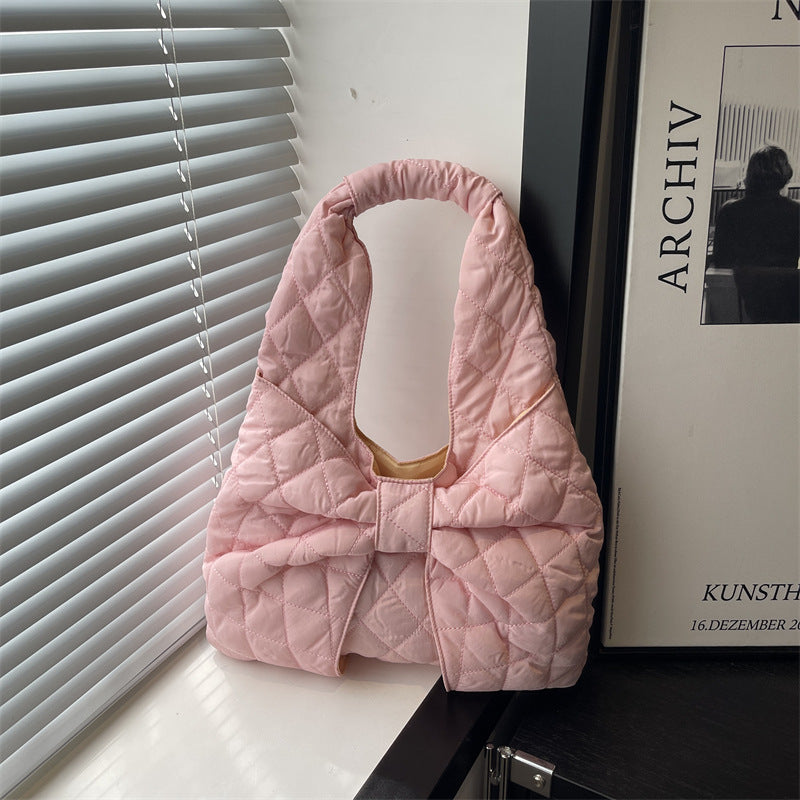Polyester Women's One Shoulder Handbag
