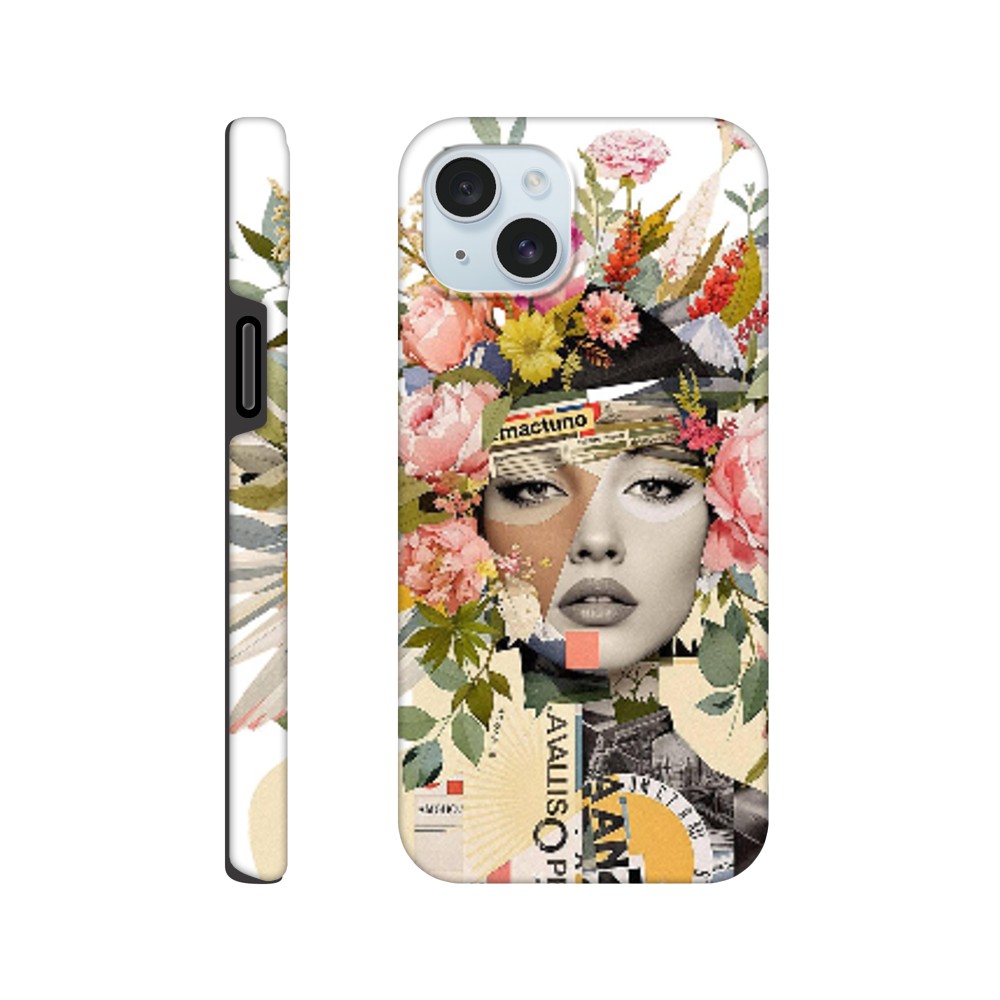 Protector Elegante Artístico para Teléfono – Funda Doble Capa de Seguridad
